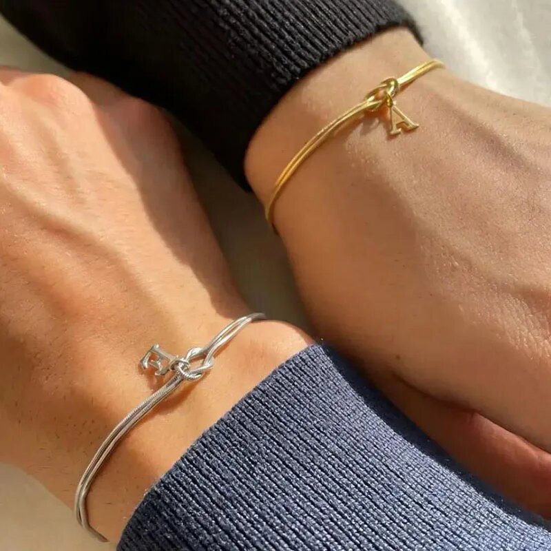 Letter Charm Bracelet