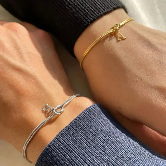 Letter Charm Bracelet